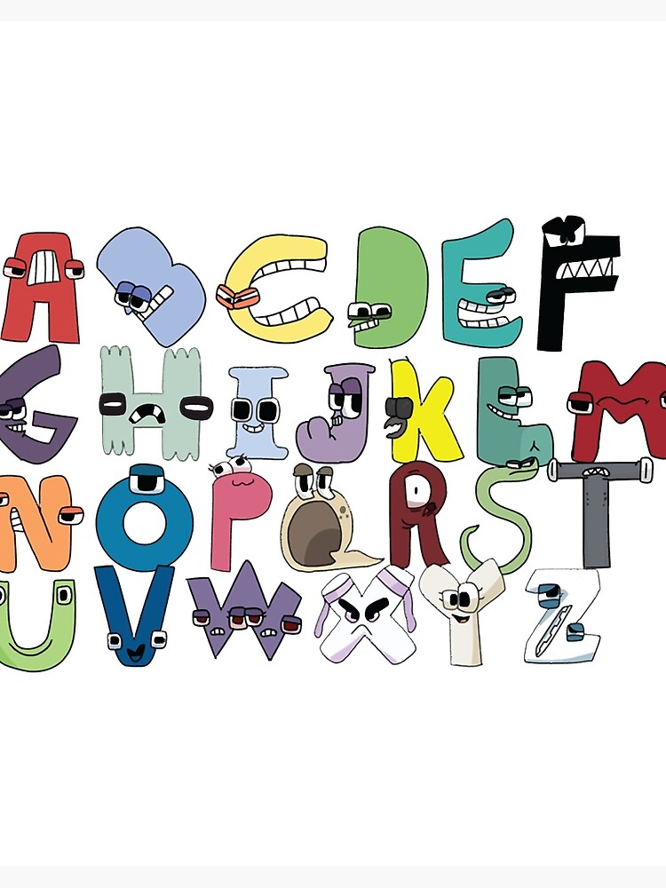 Alphabet lore baby | Art Print