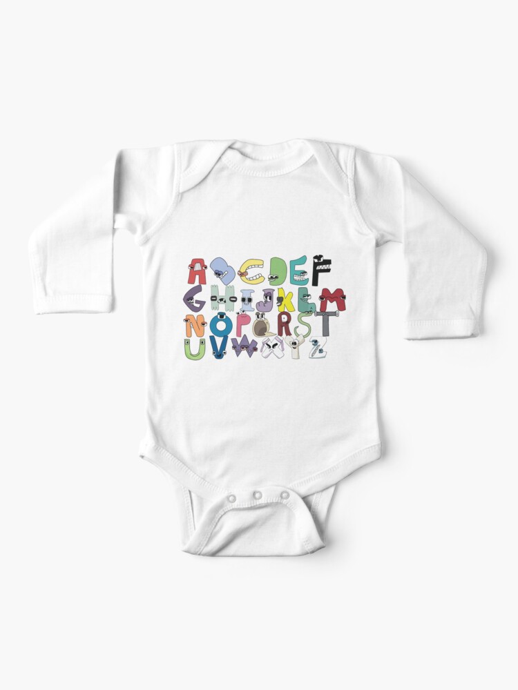 P, Alphabet Lore - Alphabet Lore - Baby Bodysuit