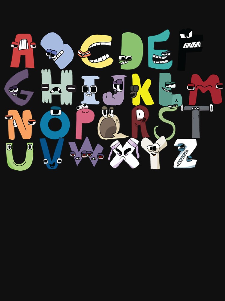 Alphabet Lore and number lore Poster for Sale by YupItsTrashe