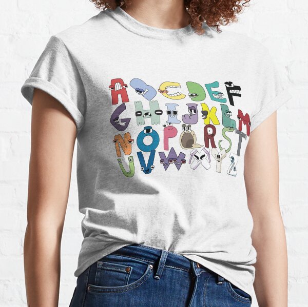 Funny Alphabet Lore Letter M' Women's V-Neck T-Shirt