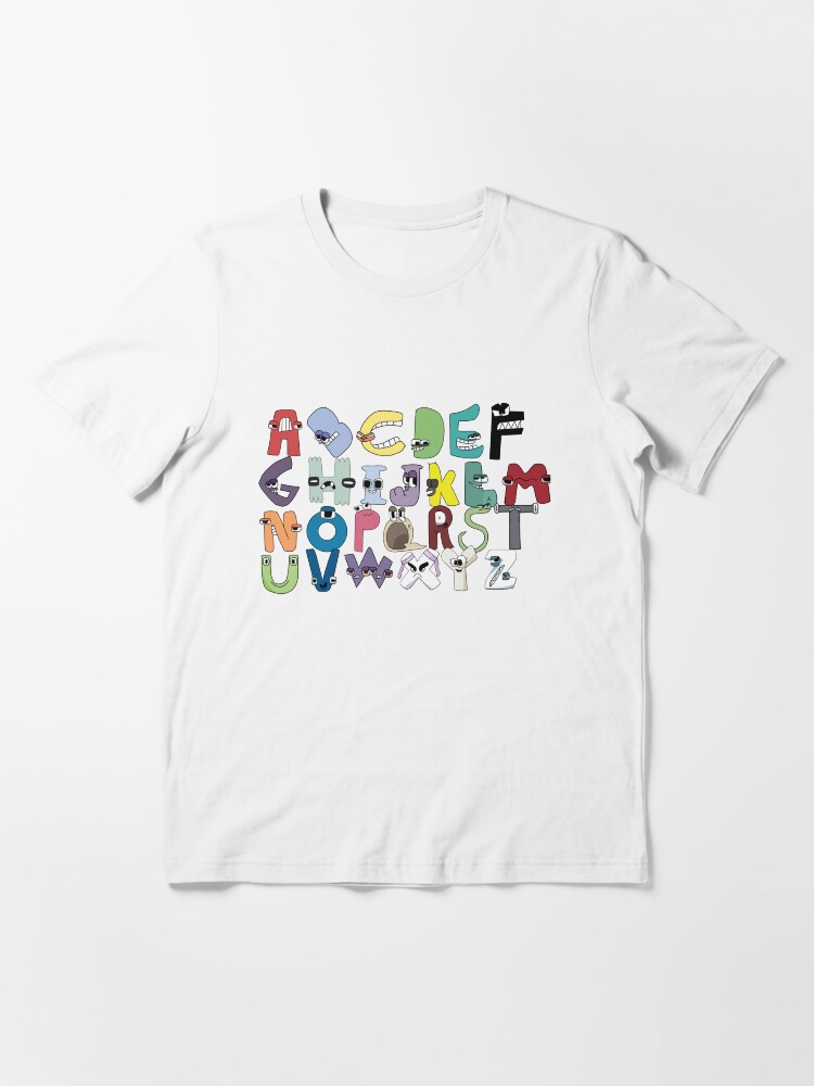 Alphabet Lore Matching Learning 26 Letters Shirt - TeeUni