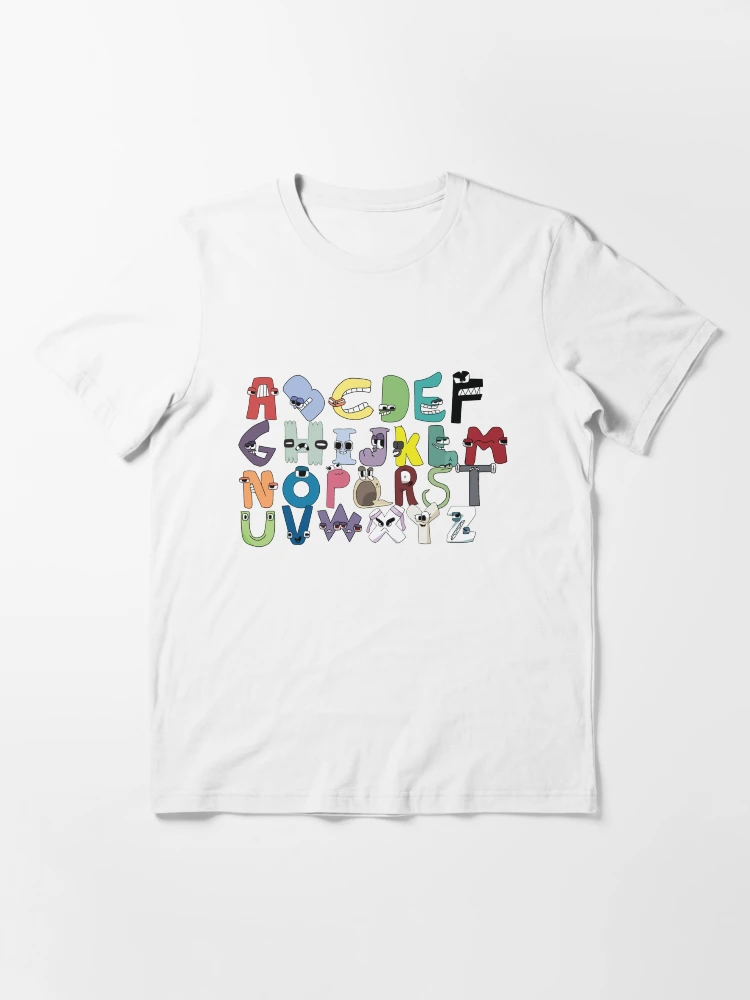 Friends Design Alphabet Lore Unisex T-Shirt - Teeruto