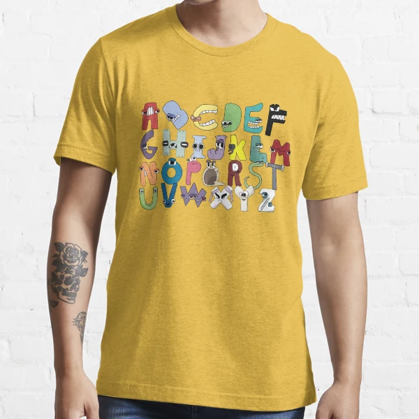 Friends Design Alphabet Lore Unisex T-Shirt - Teeruto