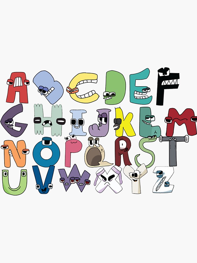 Alphabet Lore Sticker - ALPHABET LORE A - Discover & Share GIFs