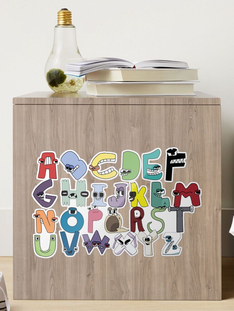 62pcs Alphabet Lore Letter A Stickers Waterproof Reusable Decor Baby  Educational on OnBuy