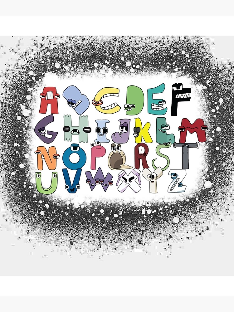 Funny Alphabet Lore Letter H - Alphabet Letters - Posters and Art Prints