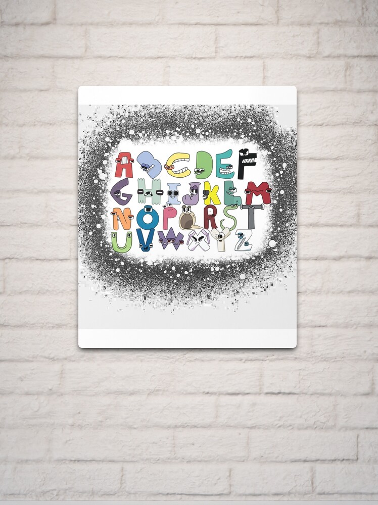 Alphabet Lore a to z Art Board Print for Sale by YupItsTrashe