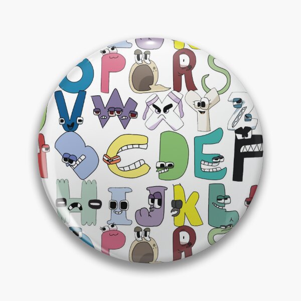 Alphabet Lore Pins and Buttons for Sale