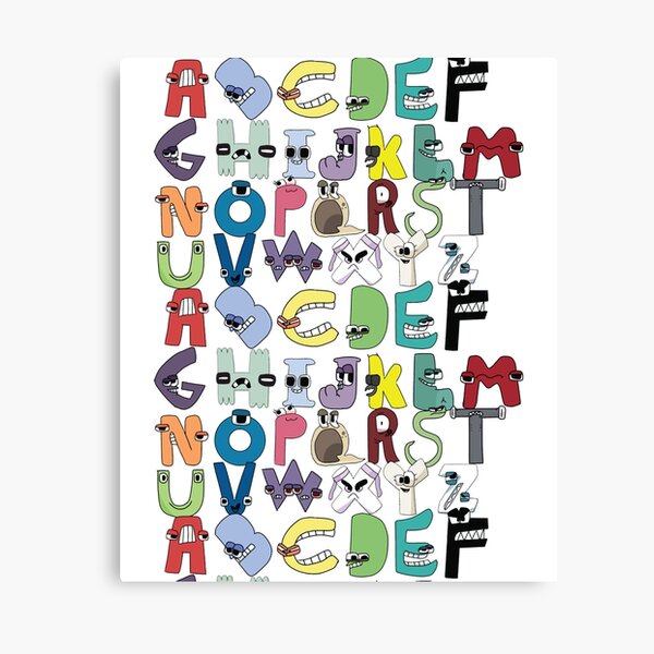 Alphabet Lore n | Canvas Print