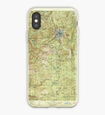 USGS Topo Map Oregon Mount Hood 283227 1927 125000 iPhone Case