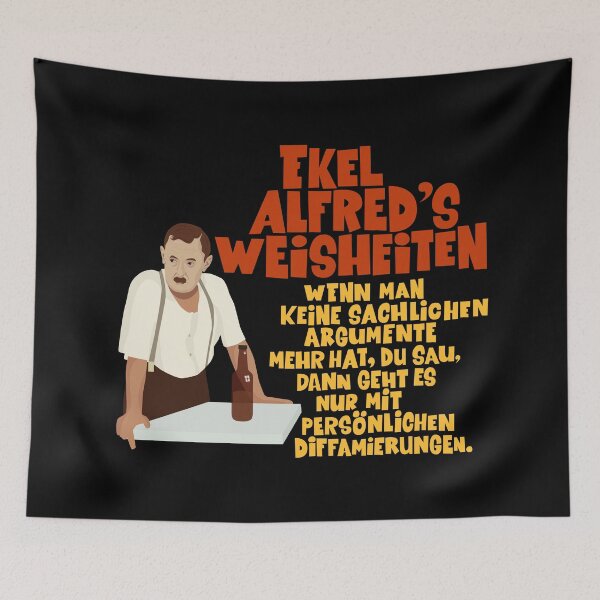 Item preview, Alfred Tetzlaff - Disgust Alfred - One heart and one soul designed and sold by Boogosh.