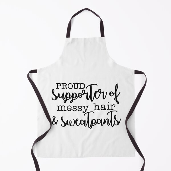 Item preview, Proud supporter of messy hair and sweetpants designed and sold by teamph.
