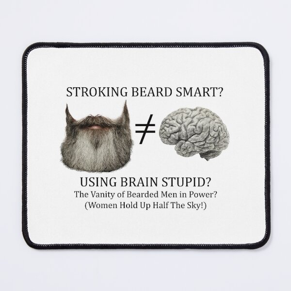 Item preview, Stroking Beard Smart?.... designed and sold by beeden.