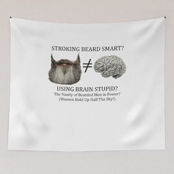 Item preview, Stroking Beard Smart?.... designed and sold by beeden.