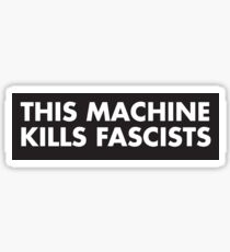 This moschino kill fascist Sticker