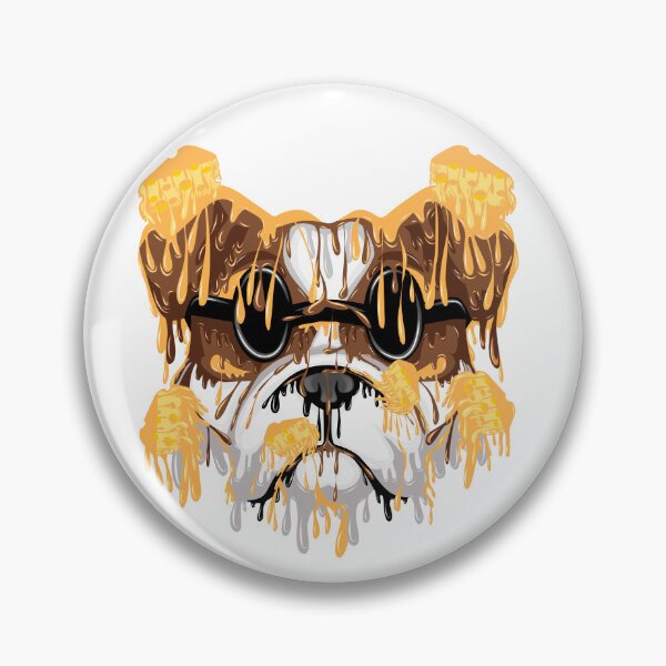 Item preview, chocolate cheese dog grime art designed and sold by AmsaOza.