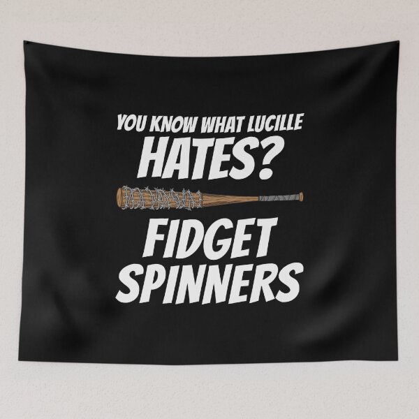 Item preview, Lucille Hates Fidget Spinners designed and sold by myoungncsu.