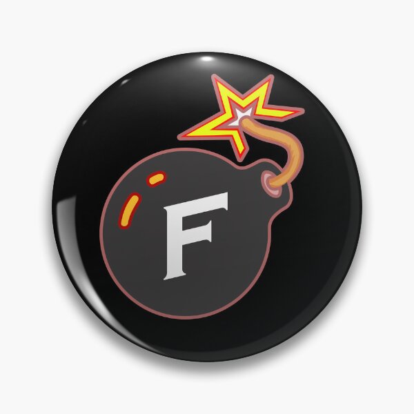 Item preview, F Bomb Funny Pun Design designed and sold by JustincredibleT.