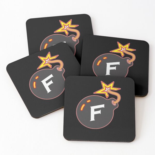 Item preview, F Bomb Funny Pun Design designed and sold by JustincredibleT.