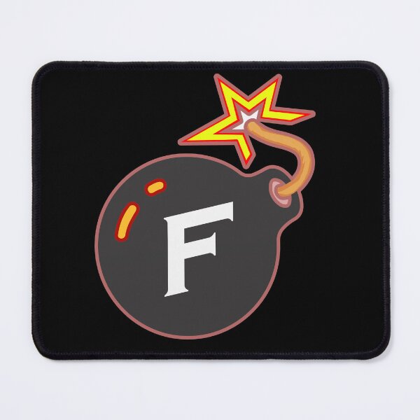 Item preview, F Bomb Funny Pun Design designed and sold by JustincredibleT.