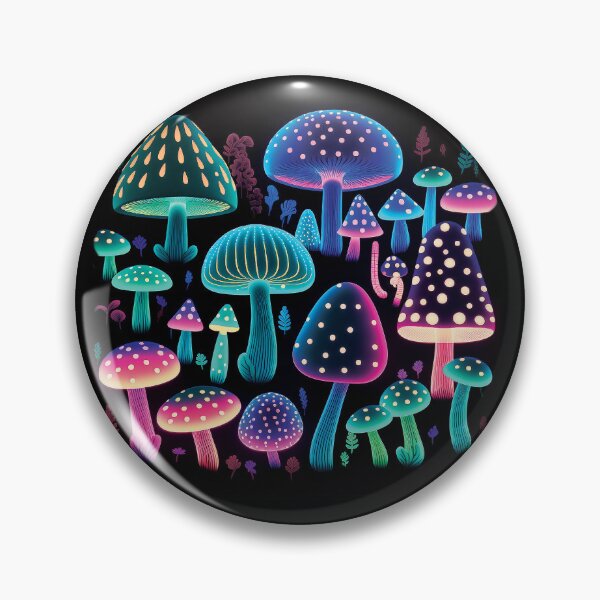Item preview, Shrooms mushrooms 2023 rainbow color Sticker designed and sold by PhiloSophyEye.