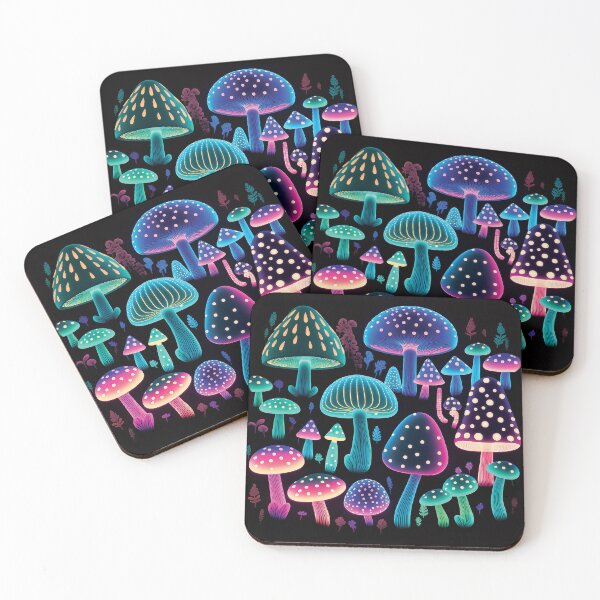 Item preview, Shrooms mushrooms 2023 rainbow color Sticker designed and sold by PhiloSophyEye.