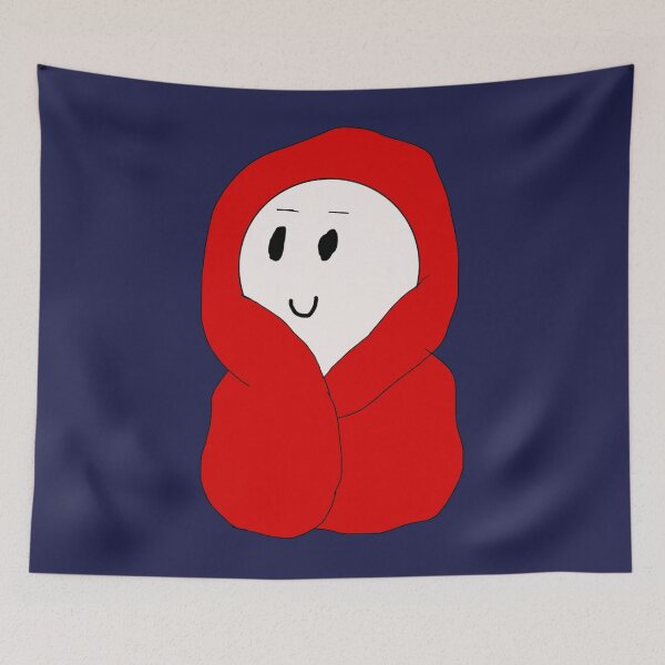 Item preview, Guy in a Red Blanket designed and sold by Usagicollection.