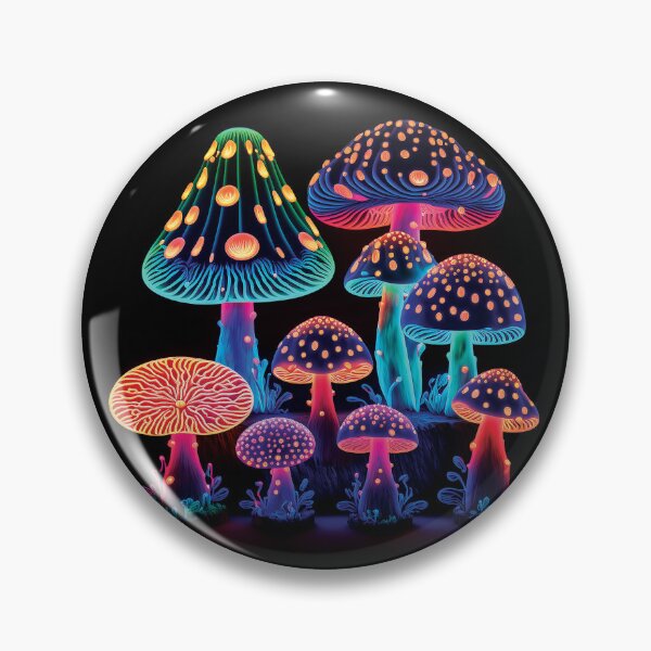 Item preview, Shrooms mushrooms 2023 rainbow color Sticker designed and sold by PhiloSophyEye.