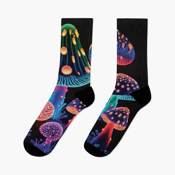 Item preview, Shrooms mushrooms 2023 rainbow color Sticker designed and sold by PhiloSophyEye.