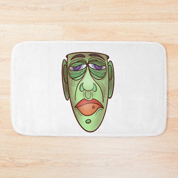 Item preview, Green face stare designed and sold by DaveDanchuk.