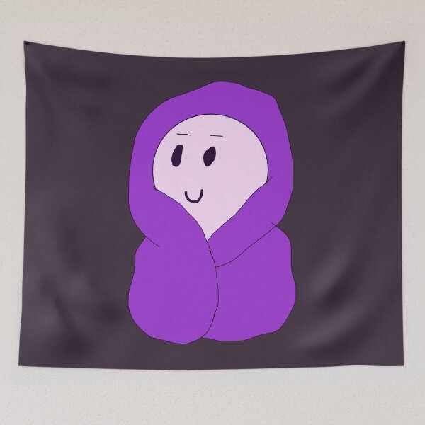 Item preview, Guy in a Purple Blanket designed and sold by Usagicollection.