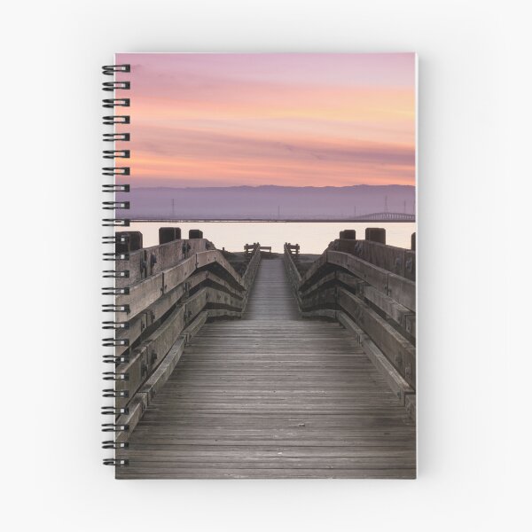 Item preview, San Francisco Bay and Dumbarton Bridge via footbridge at Don Edwards San Francisco Bay National Wildlife Refuge designed and sold by yhelfman.