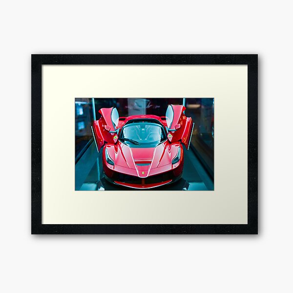 LaFerrari Aperta Framed Art Print