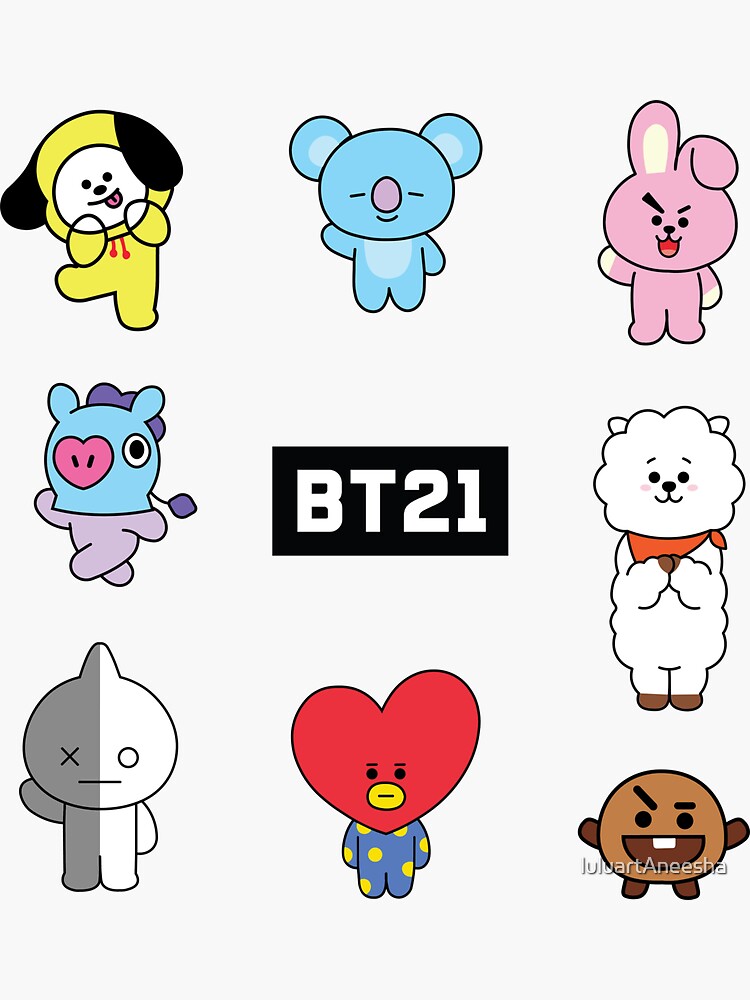 Top 80 Bt21 With Bts Names Update