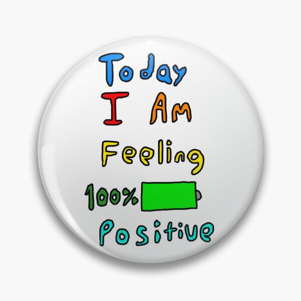 Item preview, Today I Am Feeling 100% Positive designed and sold by Usagicollection.