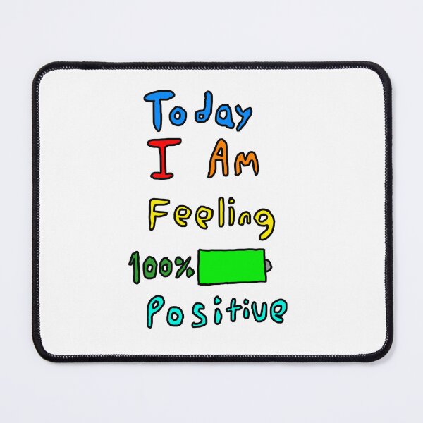 Item preview, Today I Am Feeling 100% Positive designed and sold by Usagicollection.
