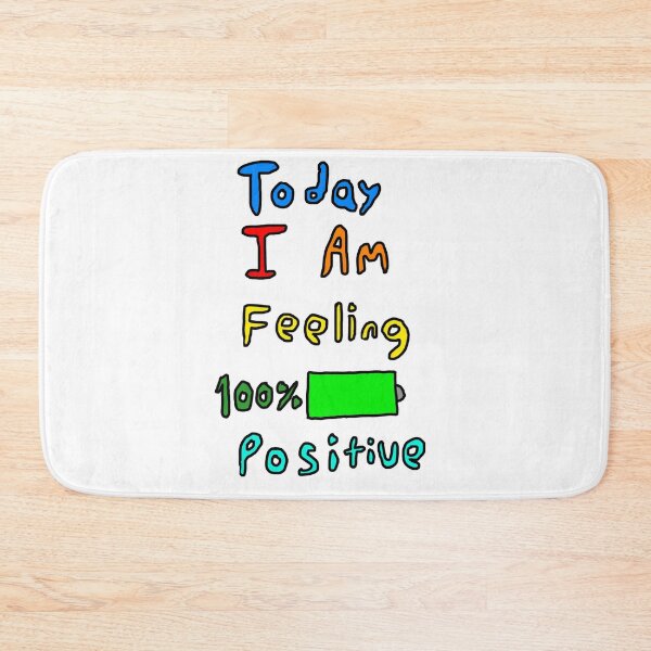 Item preview, Today I Am Feeling 100% Positive designed and sold by Usagicollection.