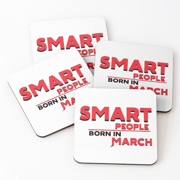Item preview, Smart People Born In March Funny Born Month Quote designed and sold by RiyonArts.