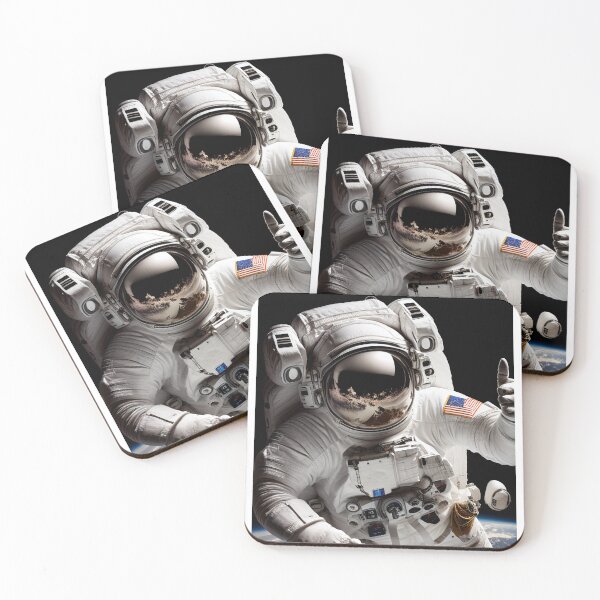 Item preview, Astronaut thumbs up designed and sold by TDCards.