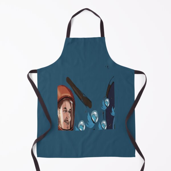 Item preview, Cartoon de la semaine Elon Musk tweete à travers l’espace designed and sold by Flookae.