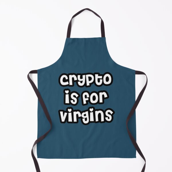 Item preview, crypto is for virgins  1 designed and sold by Flookae.
