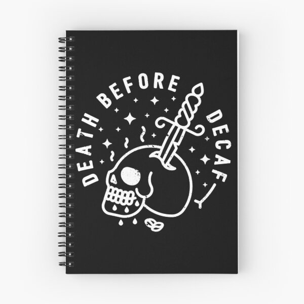 Item preview, Death Before Decaf   designed and sold by Flookae.