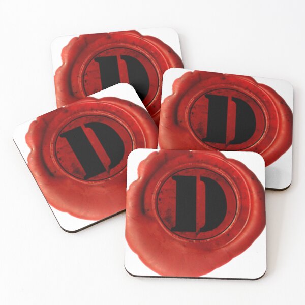 Item preview, Initial D Wax Seal - personalised initials designed and sold by xShirtsNSheetxs.