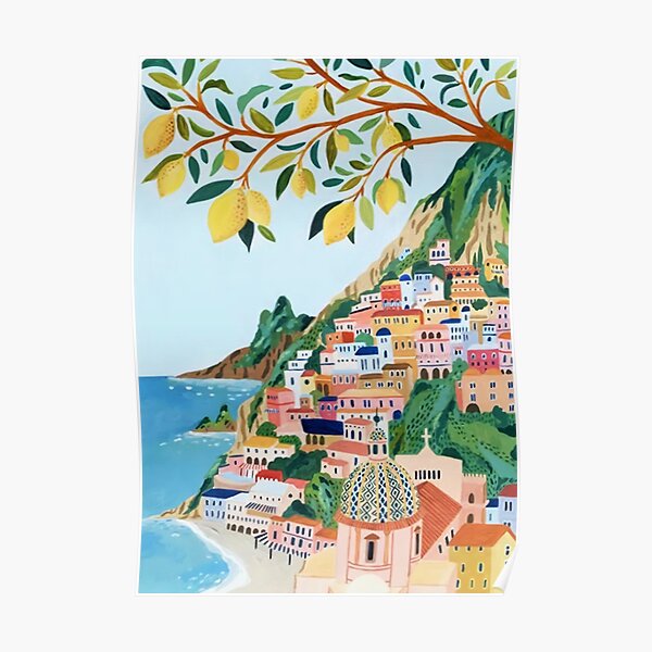Italian Vintage Travel Vocation Poster