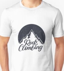 Rock Climbing Unisex T-Shirt