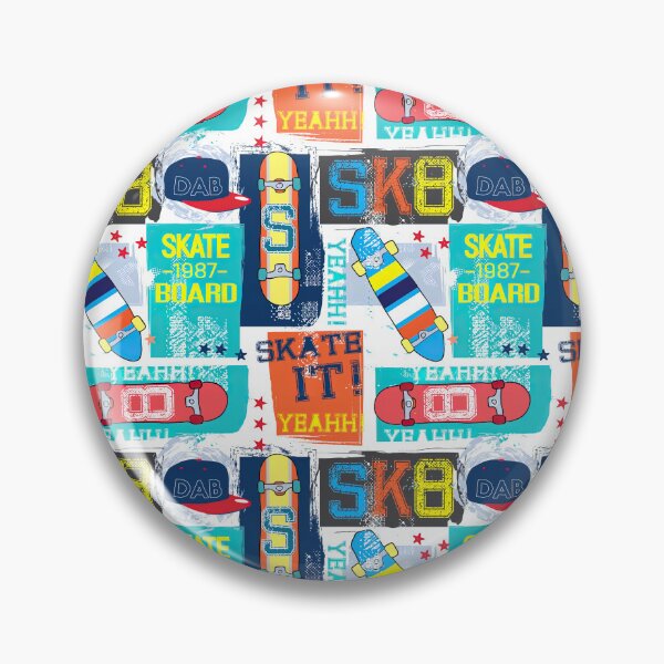 Item preview, Skateboard Pattern, Skate Pattern, designed and sold by Skateboard-Art.