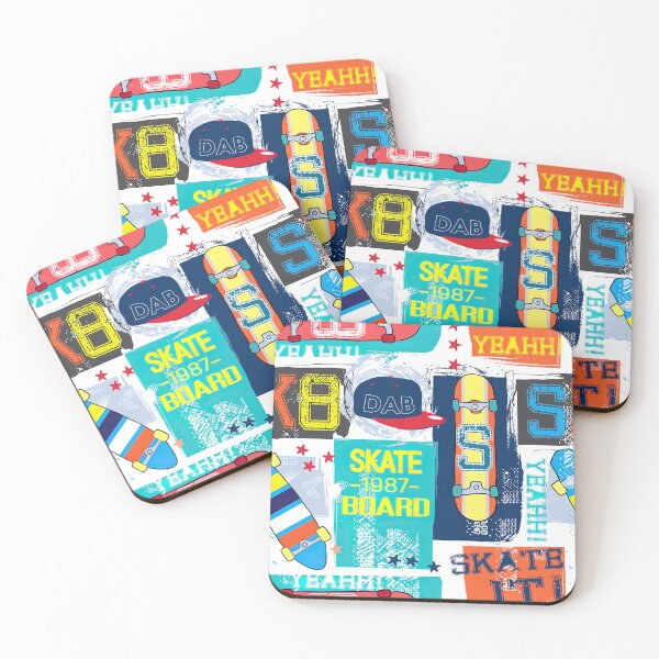 Item preview, Skateboard Pattern, Skate Pattern, designed and sold by Skateboard-Art.