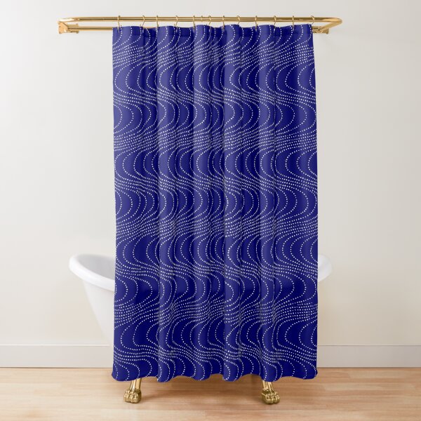 Item preview, Navy Blue Light Wave Design designed and sold by coverinlove.
