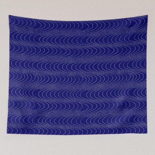 Item preview, Navy Blue Light Wave Design designed and sold by coverinlove.