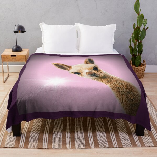 Item preview, Alpaca In Pink Art - For an Alpaca lover, for an Alpaca farmer, for decorating. designed and sold by Wentoo.
